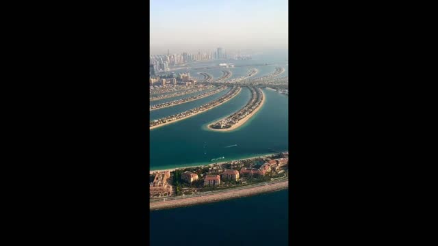 Dubai Droin view