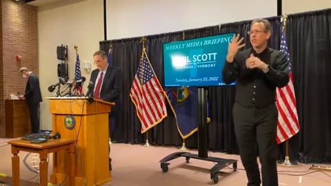 Vermont Gov. Phil Scott Holds A Covid-19 Press Briefing