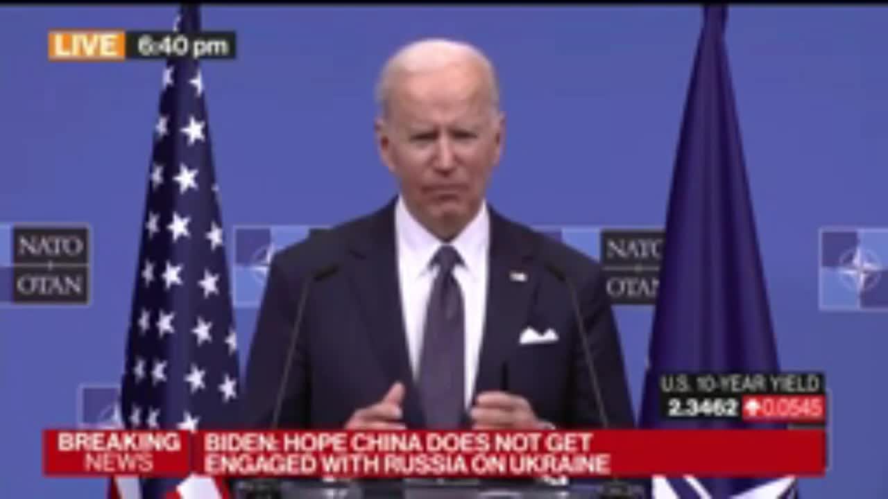 Joe Biden on food shortages..what changed?