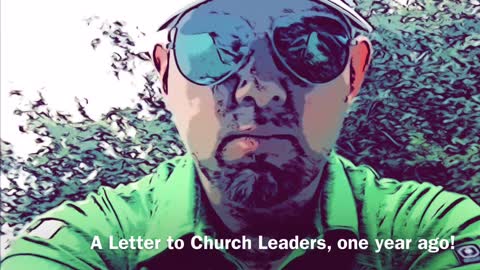 A Letter To Church Leaders…1 Year Ago!
