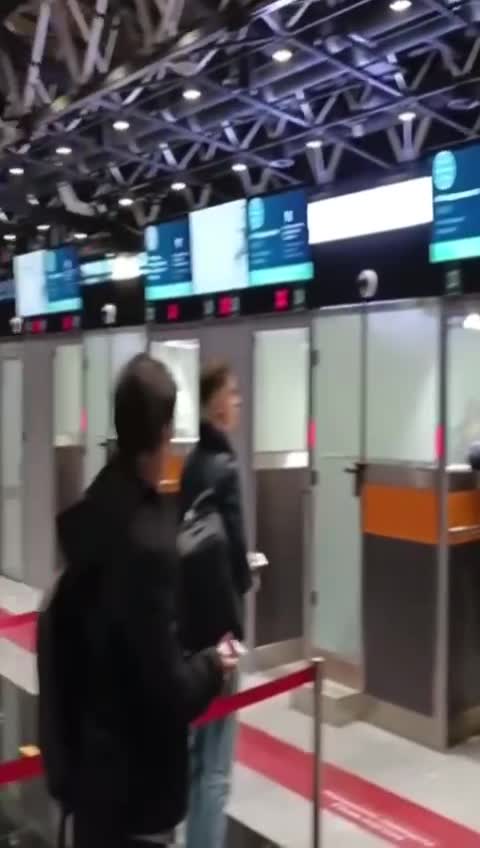 LOL "Mass emigration" from Russia at the Sheremetyevo airport