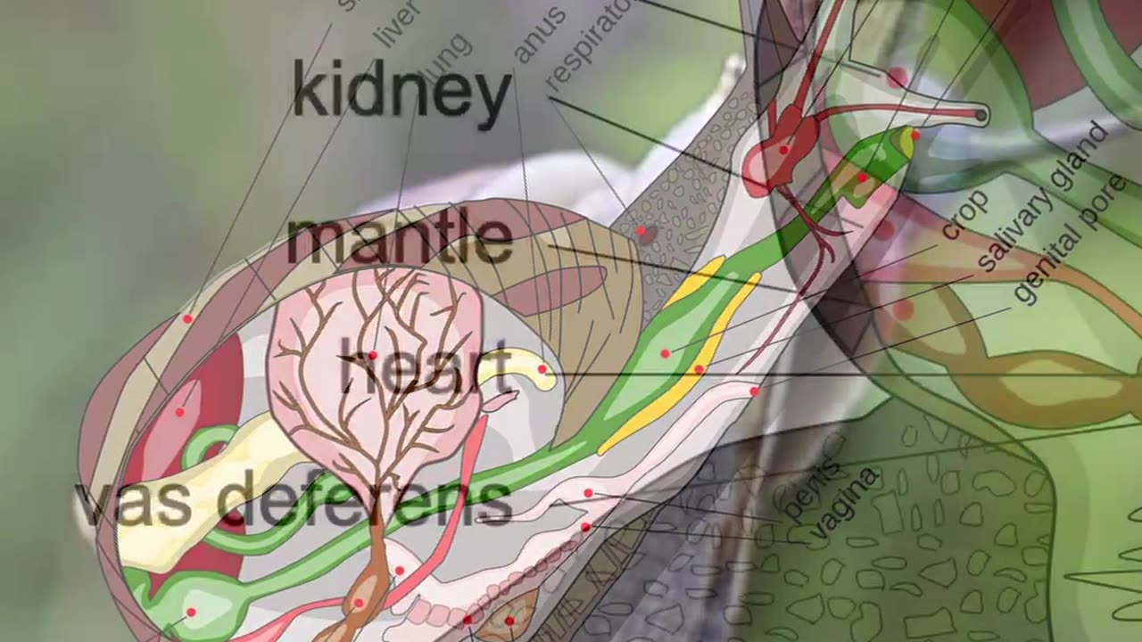 SNAILS ANATOMY🐌