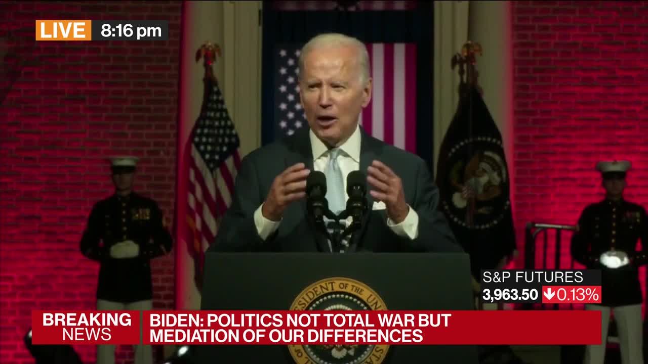 Biden: We Can't Let Integrity of Elections Be Undermined