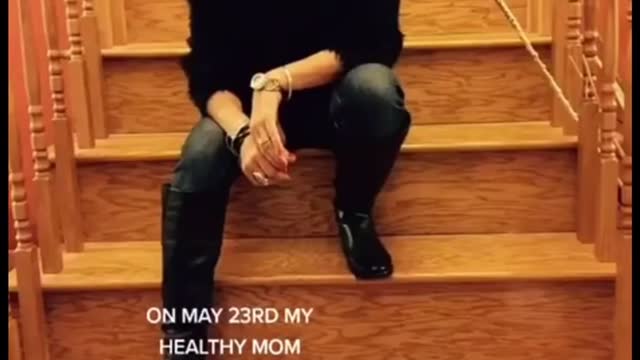 Her mother passed away from the vaccine.