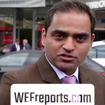 I met this attendee of the World Economic Forum in Davos.