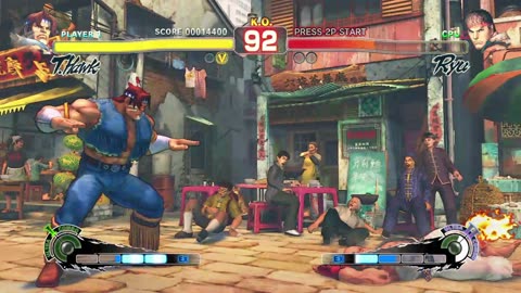 T Hawk vs Ryu