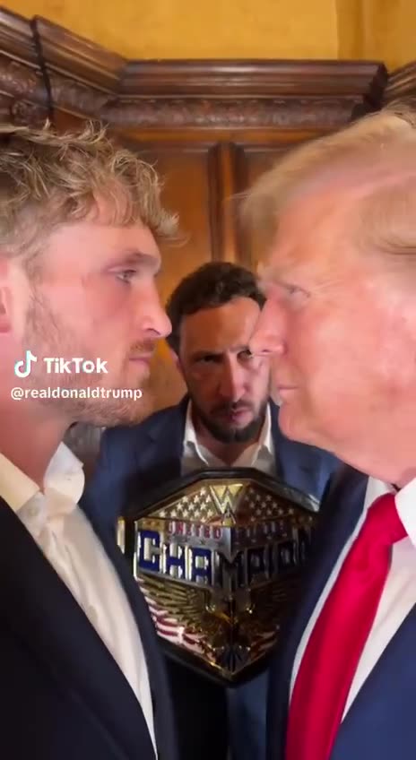 Who Grinned First? Trumps Second TikTok Video
