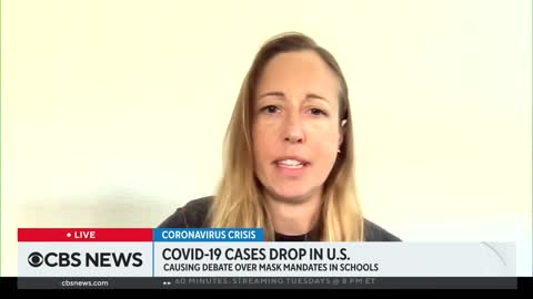 Dr Tracy Beth Hoeg - No Evidence That School Mask Mandates Are Effective - aired CBS News 2/15/2022