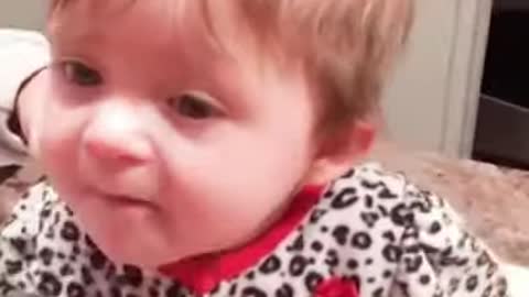 Funny Baby Videos eating fruits # Short