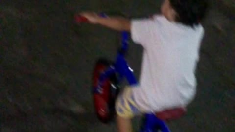 My Babies Riding A Bicycle.