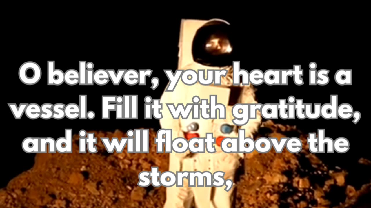 Gratitude (Shukr) in Islam is a form of worship.