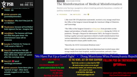 2022-05-18 07:00 EDT - Patriots Soapbox AM: with LadyRWB , MykelJaye & DD