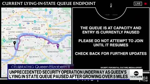 Security for queen’s funeral will be most complicated operation in London history l ABCNL