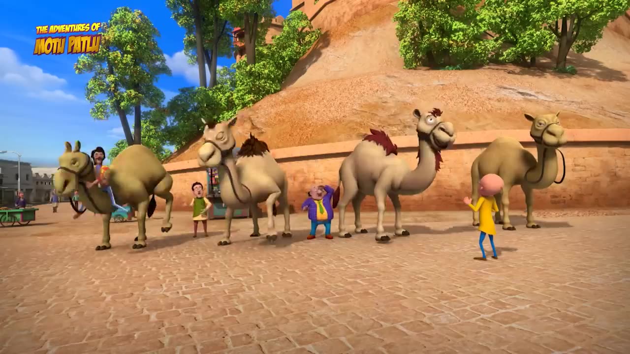 Bolney Wala Camel Cartoon | Motu Patlu