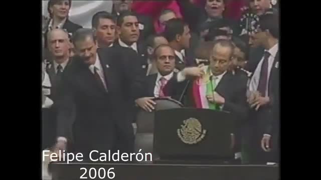 Tomas de posesión de los Presidentes de México 1934-2018