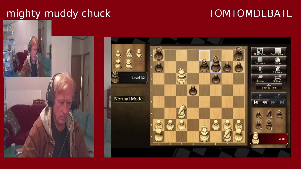 I Play Chess and Talk About Some News Items