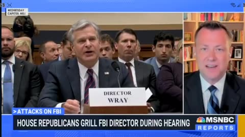 Dirty cop gives opinion on msnbc