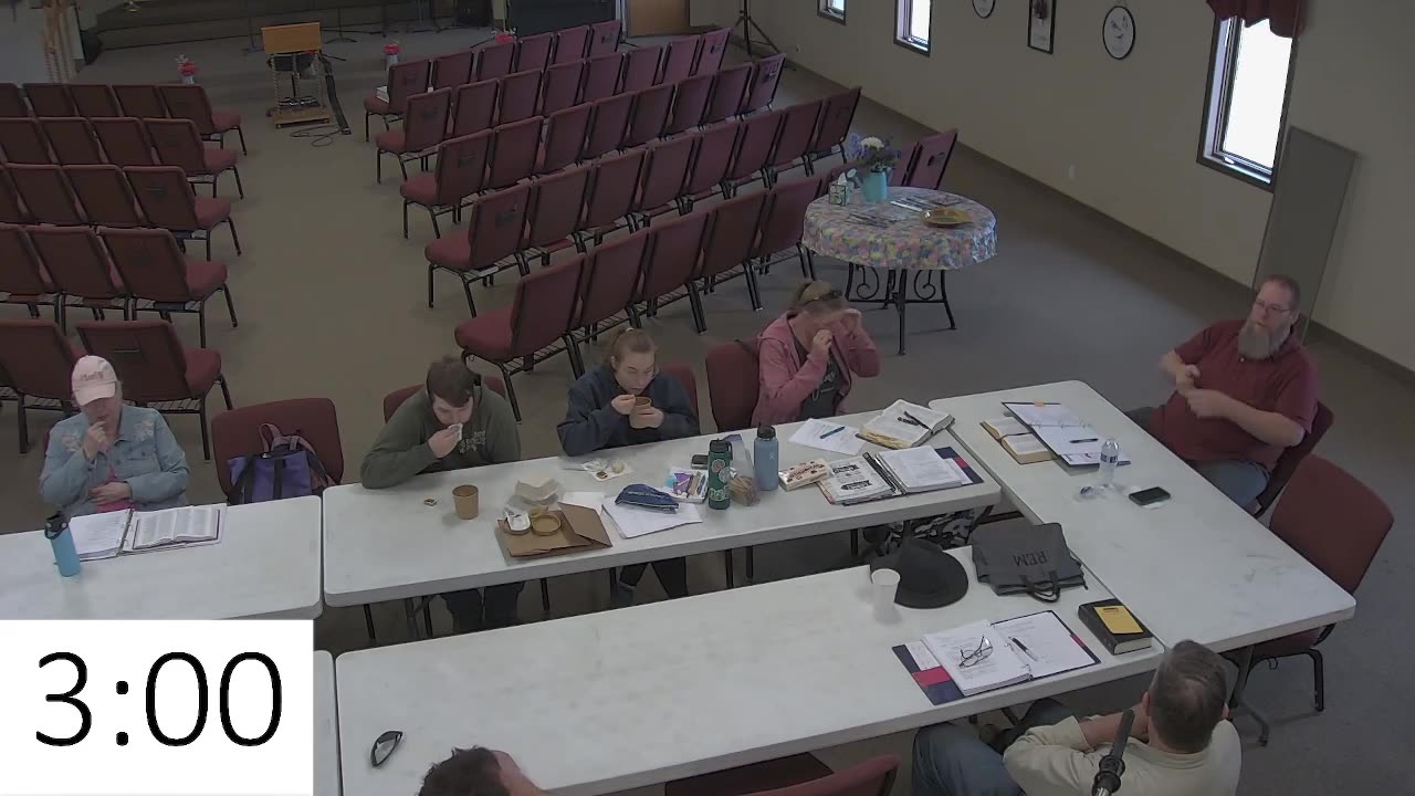 Wednesday Evening Bible Study at Moose Creek Baptist Church 6/5/2024