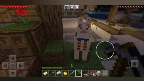 #minecraft The Last Lama | Minecraft #Funny #Shorts | Crown Craft Gaming