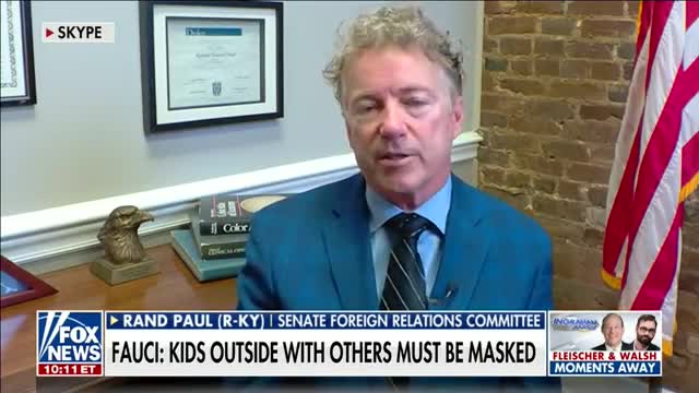 ‘Little Dictator’ Fauci Acts Like an Ignoramus Over Masks - Rand Paul