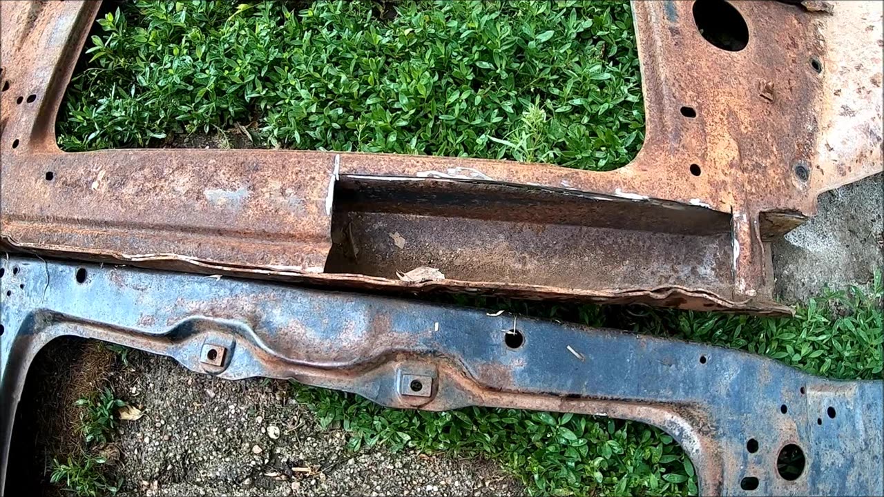 1963 Chevy 2 Nova part 4, Dog house sheet metal repair.