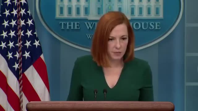 Jen Psaki downplays record high gas prices saying it will only be “temporary.”