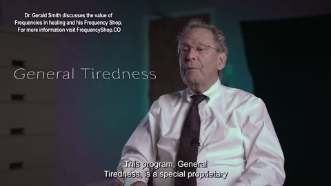 Frequency Shop-General Tiredness Program