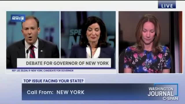 Democrat - I voted Zeldin, Blasts Hochul