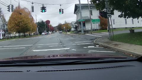 Downsville Anti-Biden, Pro Trump signs