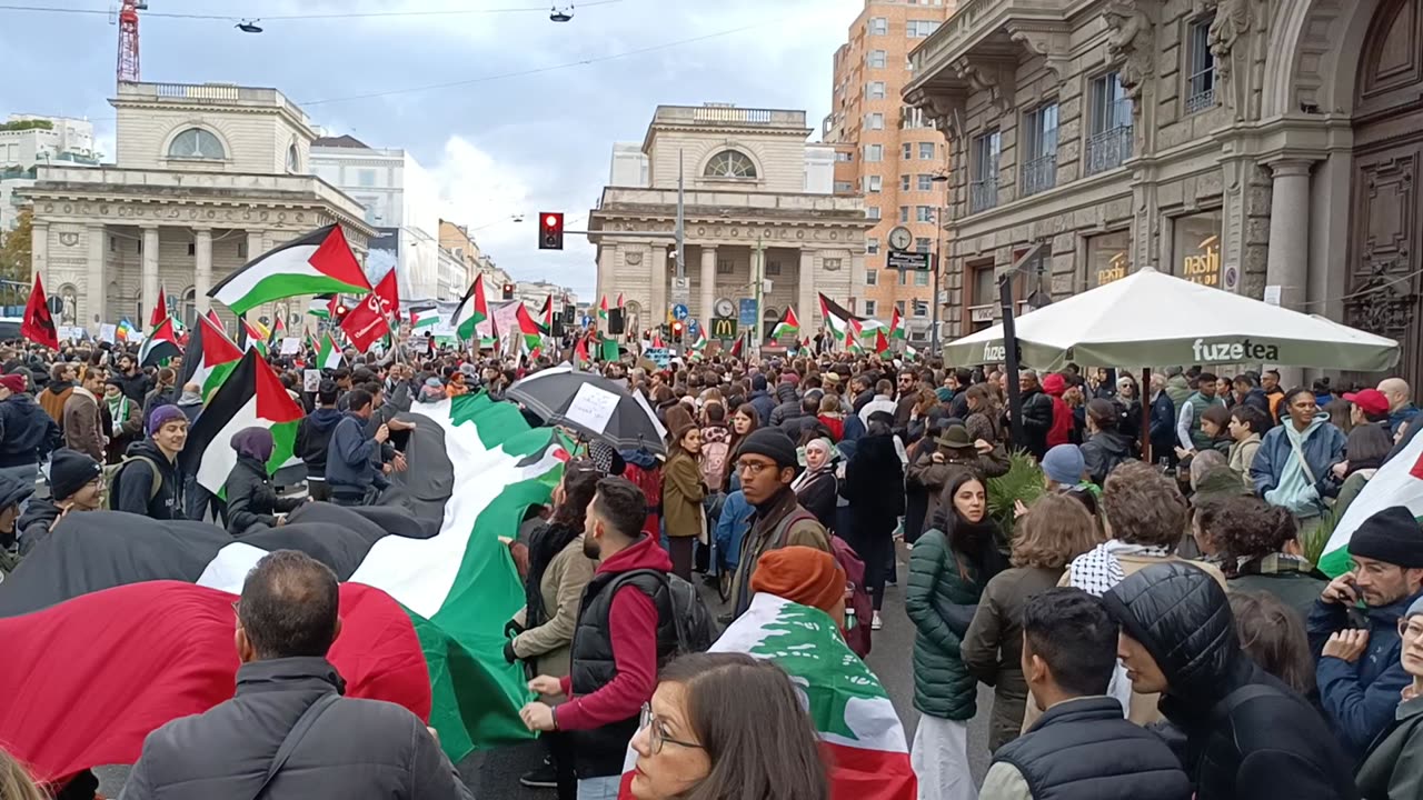 Manifestazione pro Palestina - Milano 4 Nov. 2023 - Parte 2