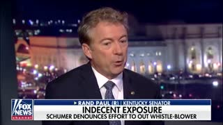 Rand Paul: No law stops me from saying Ukraine whistleblower's name