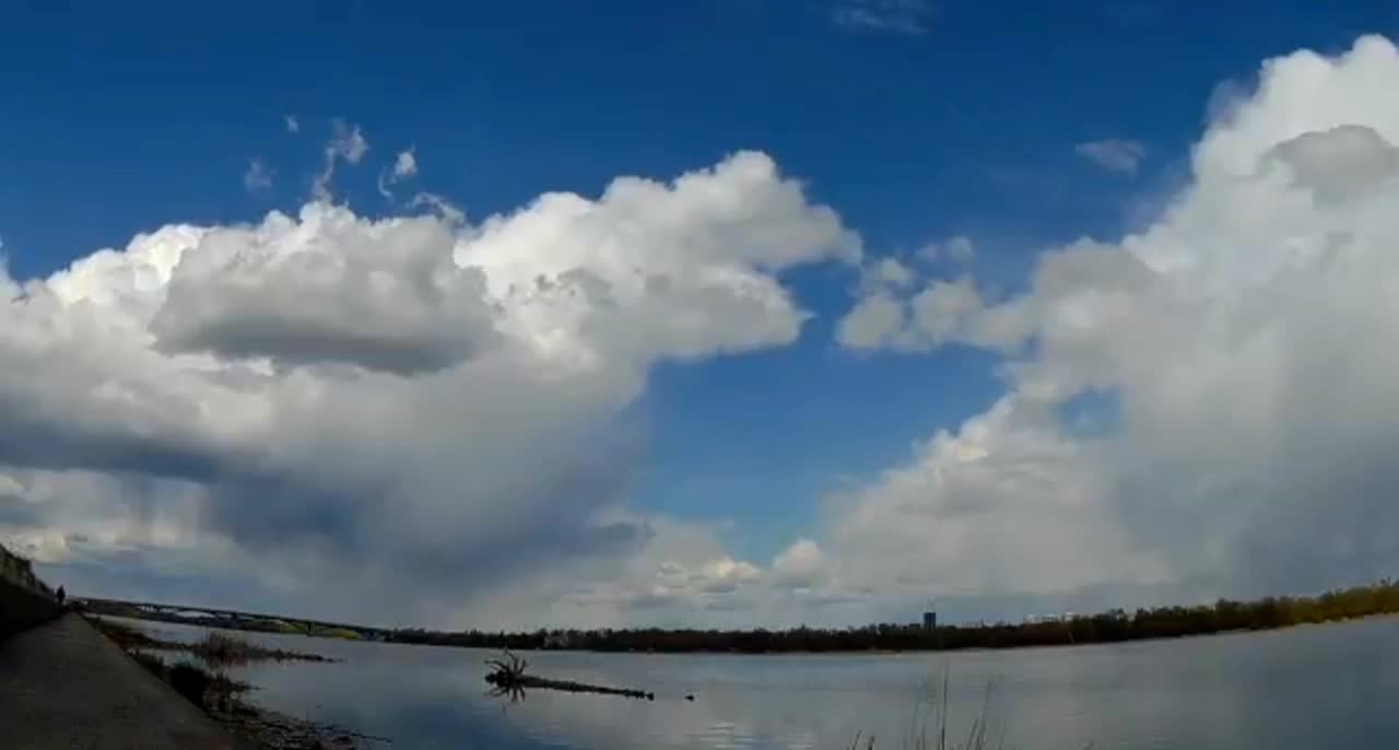 Earth Flat Clouds Fall To The Ground