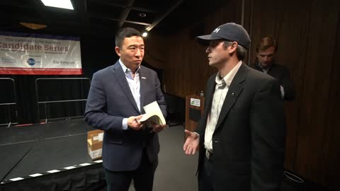 Drew Meets Andrew Yang