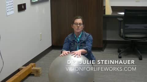 Using An Exercise Ball In Vision Therapy