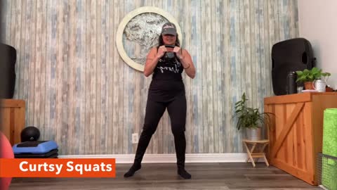 How To: Curtsy Lunges/Squats