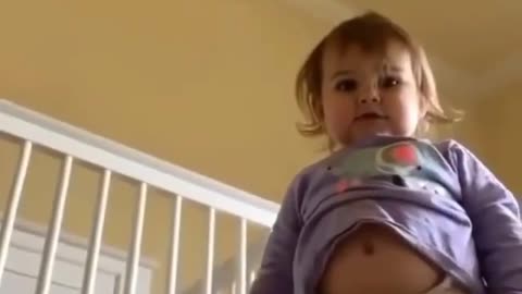 Funny baby video❤️❤️