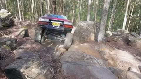 4x4 Challenge Offroad - Whitemans Lane in the Watagan Mountains