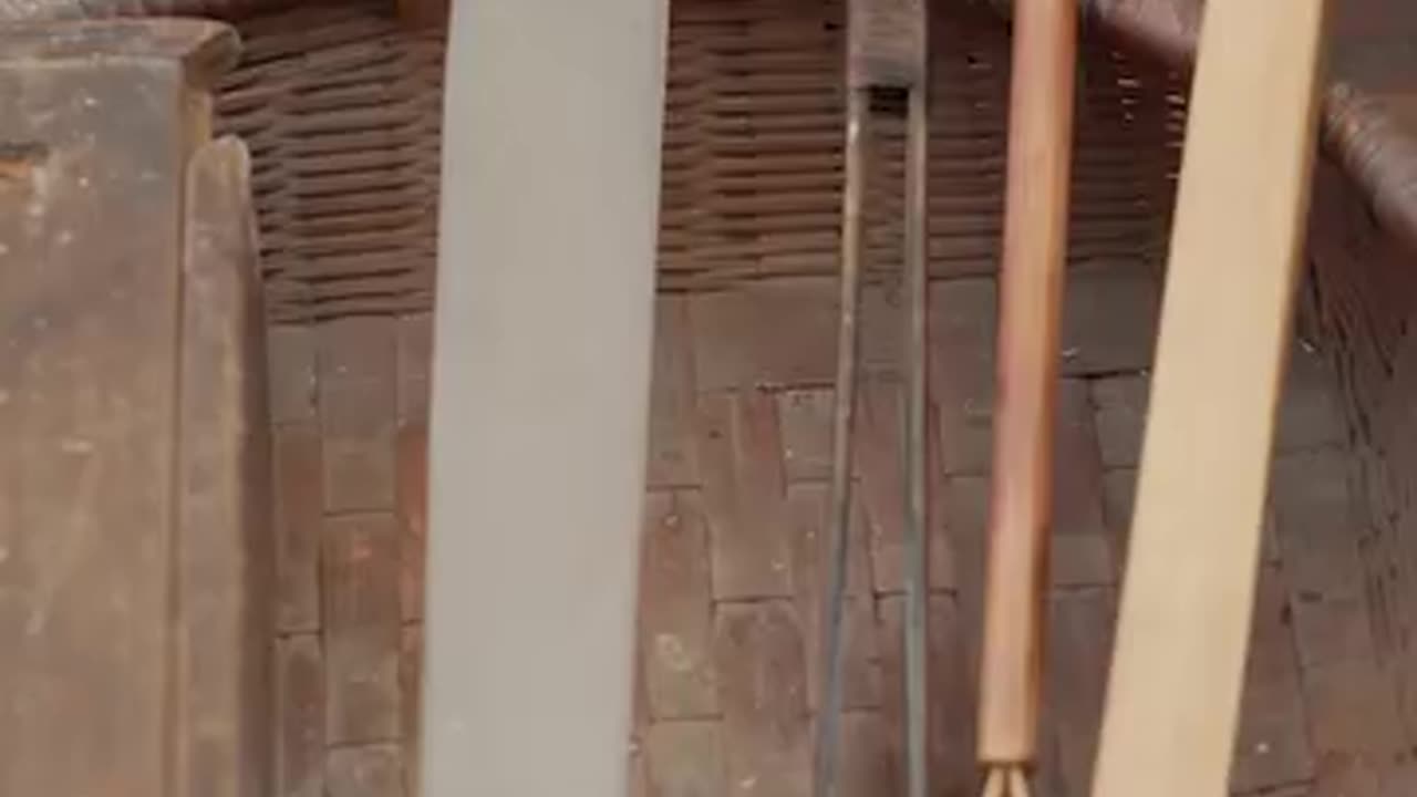 Extracting coconut oil using the manual method of my grandfather passed on