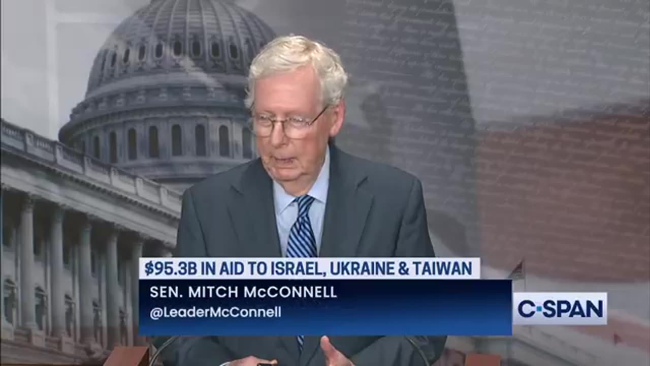 McConnell Goes After Trump And Tucker Carlson For Delaying Funds To Ukraine