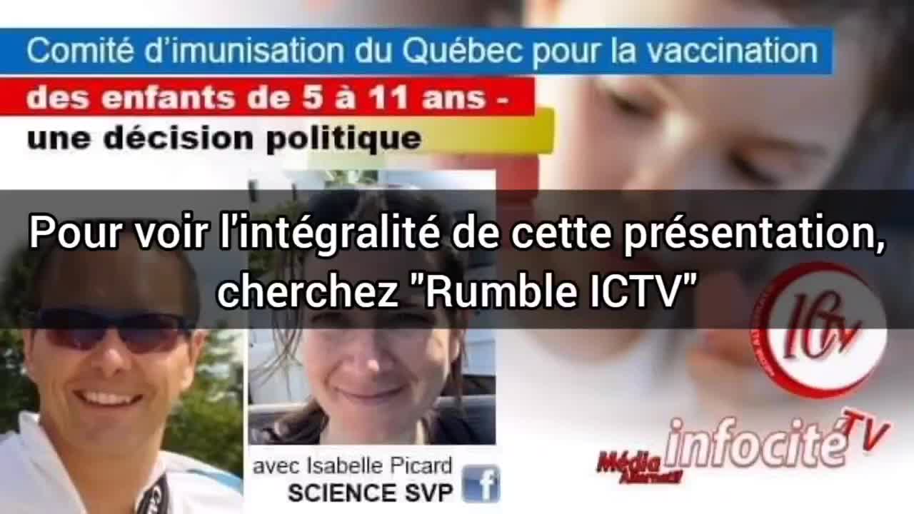 Résumé 15 minutes du document du CIQ - et la vaccination chez les enfants de 5 à 11 ans