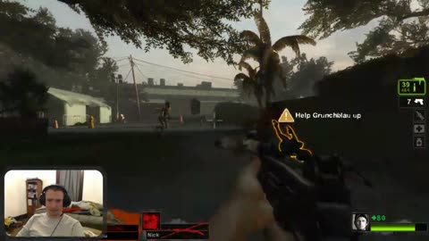 Left 4 Dead 2 with NeaLea100, Grunchblau, and EntropicVoid Part 1 Again
