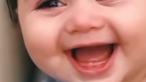 Cute baby laughing reels// cute expressions 😻 #shorts