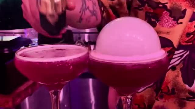 Mahall’s “Alice in Wonderland” themed cocktails! Super cute and taste really good too