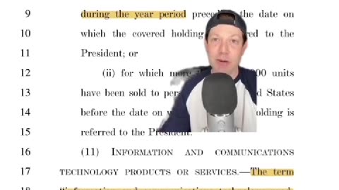 The “TikTok” Bill.