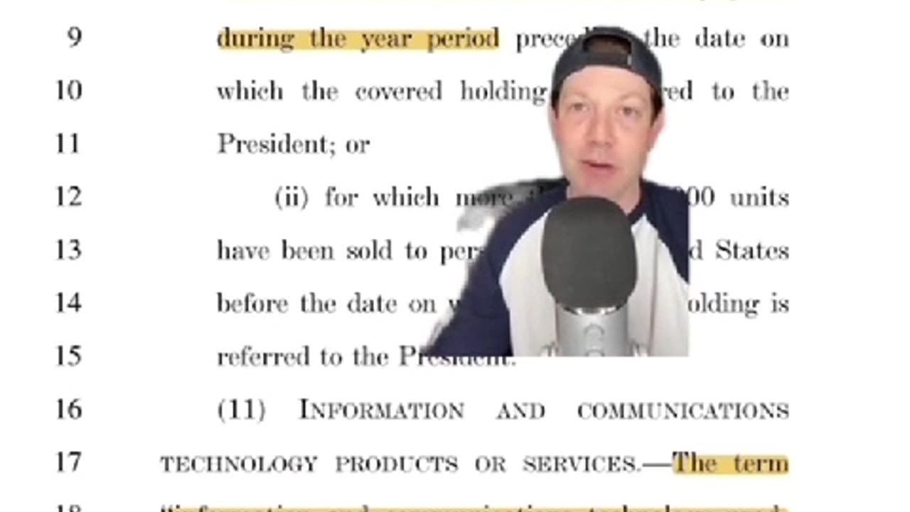 The “TikTok” Bill.