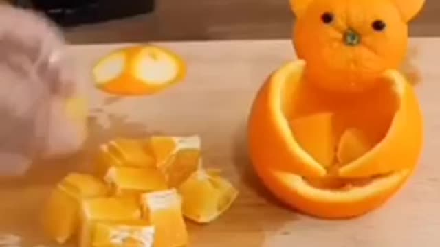 Learn what to make from orange🍊