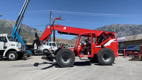 Telehandler Forklift 2007 SkyTrak 10054 10,000 LB 54' Reach Telescopic Fork Lift FOR SALE