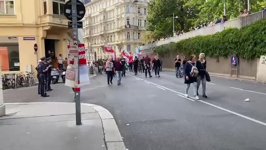 Österreich Anti Kurz Demo - 02.10.2021