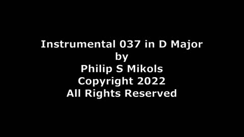 Instrumental 037 in D Major