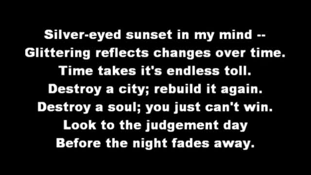 Answer Me - Stinging Rain